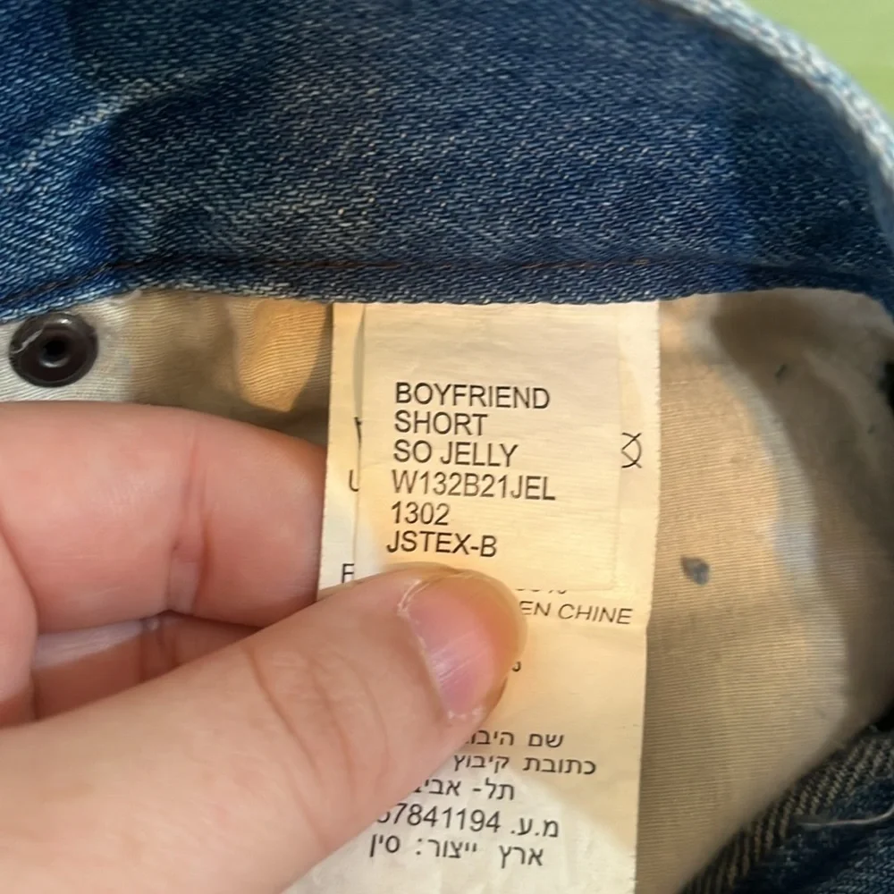 Ksubi Distressed‎ Boyfriend Short So Jelly Size 28